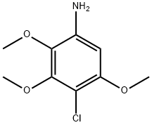 4-Chloro-2,3,5-triMethoxyaniline Structure