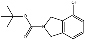 tert-부틸4-히드록시이소인돌린-2-카르복실레이트 구조식 이미지