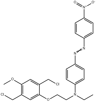 2,5-BIS(CHLOROMETHYL)-1-METHOXY-4-(O-DI& Structure