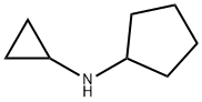 N-cyclopentyl-N-cyclopropylamine Structure