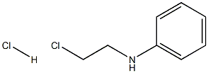 N-(2-Chloroethyl)aniline hydrochloride Structure