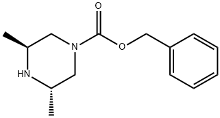 benzyl (3S,5S)3,5diMethylpiperazine1carboxylate Structure