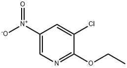 3-클로로-2-에톡시-5-니트로피리딘 구조식 이미지