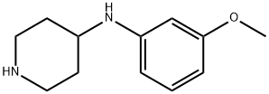 N-(3-Methoxyphenyl)-4-piperidinaMine HCl Structure