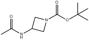 1-Boc-3-acetaMidoazetidine Structure
