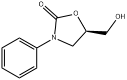 N-Phenyl-(5R)-hydroxyMethyl-2-oxazolidinone Structure