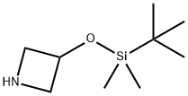 3-[(tert-ButyldiMethylsilanyl)oxy]azetidine Structure