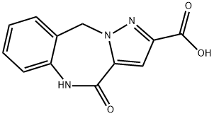 87592-06-1 ethyl 4-oxo-5,10-dihydro-4H-benzo[e]pyrazolo[1,5-a][1,4]diazepine-2-carboxylate