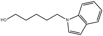 5-(1H-indol-1-yl)pentan-1-ol Structure