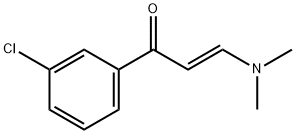 (E)-1-(3-Chlorophenyl)-3-diMethylaMinopropenone Structure