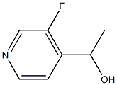 1-(3-Fluoro-pyridin-4-yl)-ethanol 구조식 이미지