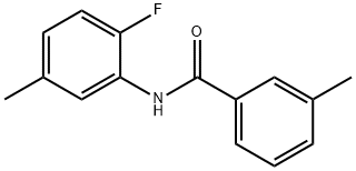 N-(2-Fluoro-5-Methylphenyl)-3-MethylbenzaMide, 97% Structure