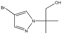 2-(4-broMo-1H-pyrazol-1-yl)-2-Methylpropan-1-ol 구조식 이미지