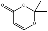 2,2-Dimethyl-4H-1,3-dioxin-4-one Structure