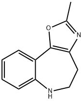 2-Methyl-5,6-dihydro-4H-benzo[b]oxazolo[5,4-d]azepine Structure