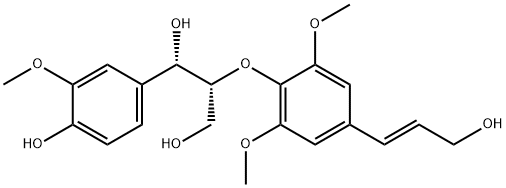 erythro-Guaiacylglycerol β-sinapyl ether Structure