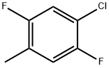 4-Chloro-2,5-difluorotoluene, 98% 구조식 이미지