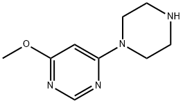 4-Methoxy-6-(piperazin-1-yl)pyriMidine hydrochloride Structure