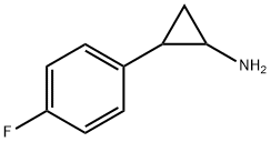 2-(4-fluorophenyl)cyclopropanaMine hydrochloride Structure