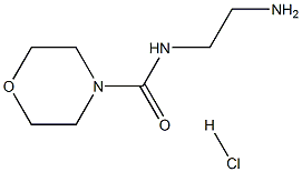 N-(2-aMinoethyl)-4-MorpholinecarboxaMide hydrochloride Structure