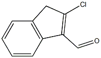 1H-Indene-3-carboxaldehyde, 2-chloro- Structure