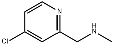 1-(4-chloropyridin-2-yl)-N-MethylMethanaMine Structure