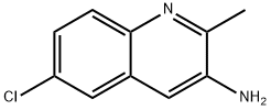6-클로로-2-메틸퀴놀린-3-아민 구조식 이미지