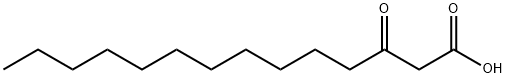 3-Oxomyristic acid 구조식 이미지