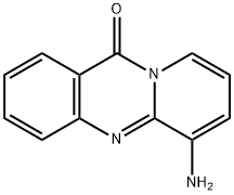 11H-피리도[2,1-b]퀴나졸린-11-온,6-aMino- 구조식 이미지