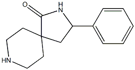 3-phenyl-2,8-diazaspiro[4,5]decan-1-one Structure