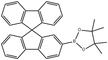 9,9-Spirodifluorene-2-Boronic acid pinacol ester Structure
