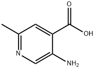 4-피리딘카복실산,5-아미노-2-메틸-(9CI) 구조식 이미지