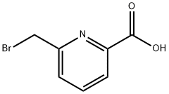 6-(broMoMethyl)picolinic acid Structure