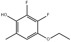 4-Ethoxy-2,3-difluoro-6-Methylphenol Structure