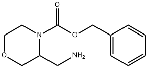 4-Cbz-3-(aMinoMethyl)Morpholine Structure