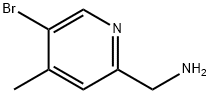 (5-BroMo-4-Methylpyridin-2-yl)MethanaMine Structure