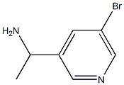 5-BroMo-alpha-Methyl-3-pyridineMethanaMine 구조식 이미지