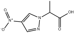 2-(4-nitro-1H-pyrazol-1-yl)propanoic acid Structure