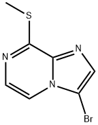 3-BroMo-8-(Methylthio)iMidazo[1,2-a]pyrazine Structure