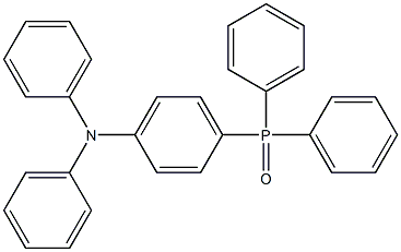 (4-(diphenylaMino)phenyl)diphenylphosphine oxide 구조식 이미지