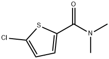 2-ThiophenecarboxaMide, 5-chloro-N,N-diMethyl- Structure