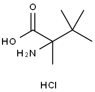 2-AMino-2-t-butylpropanoic acid HCl 구조식 이미지