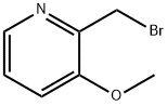 Pyridine, 2-(broMoMethyl)-3-Methoxy- Structure
