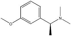 S-(-)-[1-(3-Methoxyphenyl)ethyl]-N,N-diMethylaMine Structure