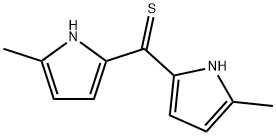 비스(5-메틸-1H-피롤-2-일)메탄티온 구조식 이미지