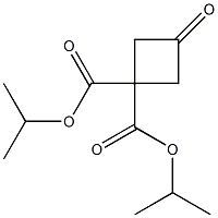3-옥소-시클로부탄-1,1-dic… 구조식 이미지
