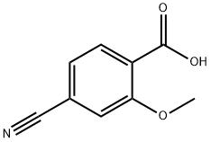 4-Cyano-2-Methoxybenzoic acid Structure