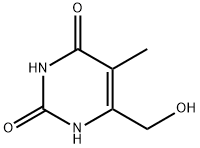 6-(히드록시메틸)-5-메틸피리미딘-2,4-디올 구조식 이미지