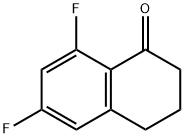 6,8-DIFLUORO-1,2,3,4-TETRAHYDRONAPHTHALEN-1-ONE Structure