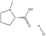 1-Methyl-L-proline HCl Structure